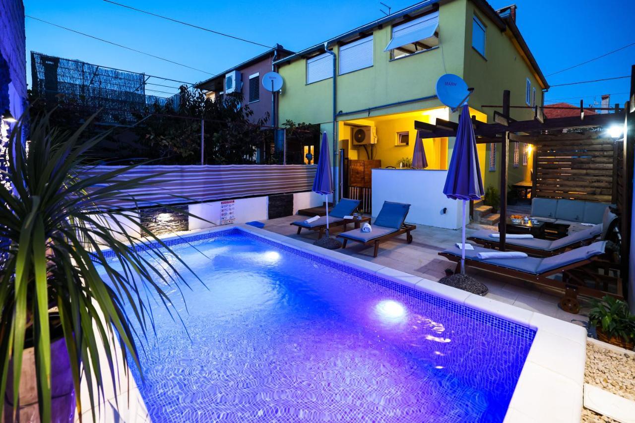 Apartment Rustica Zadar With Exclusive Use Of The Pool-Ground Floor Eksteriør billede