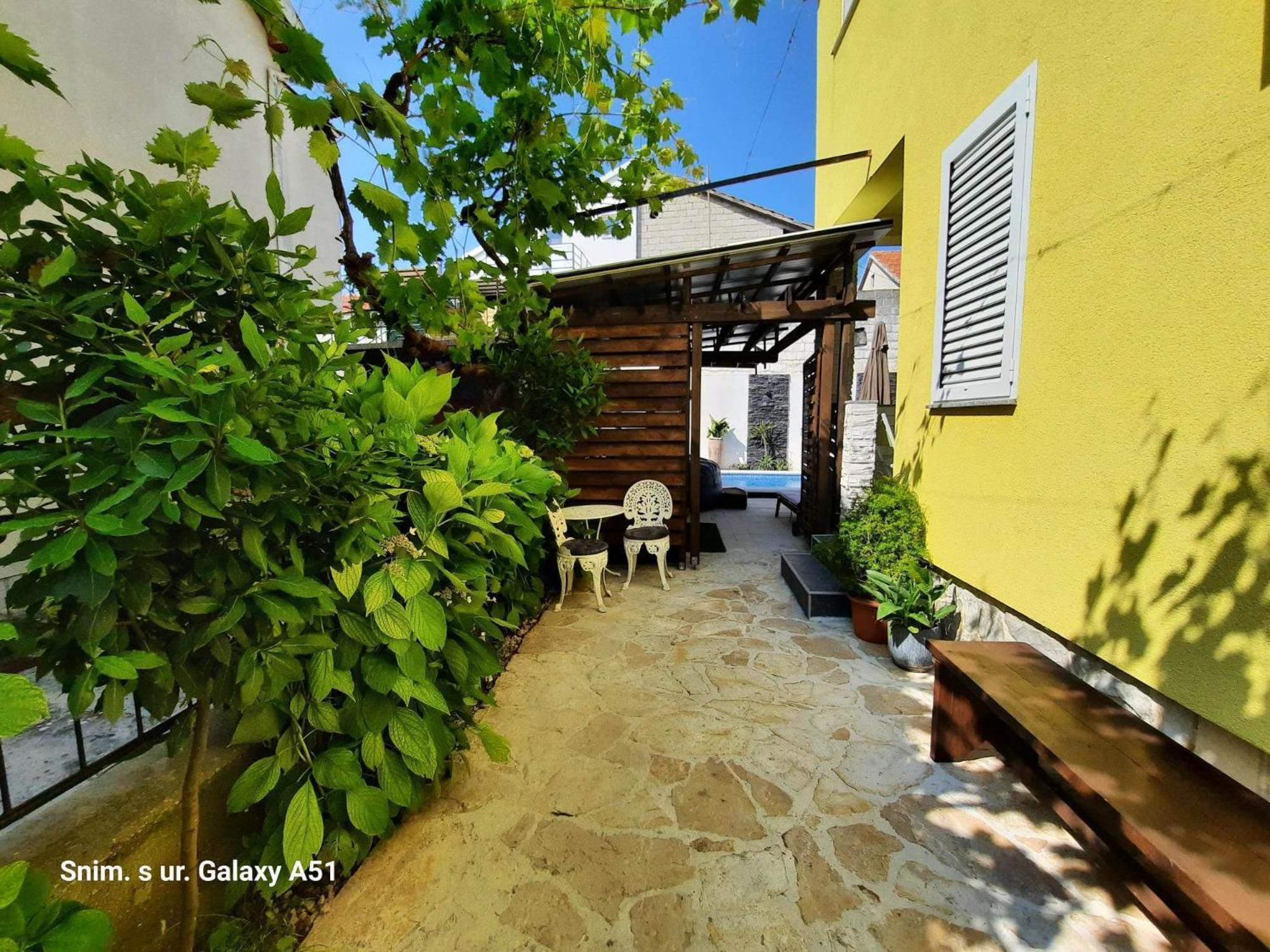 Apartment Rustica Zadar With Exclusive Use Of The Pool-Ground Floor Eksteriør billede
